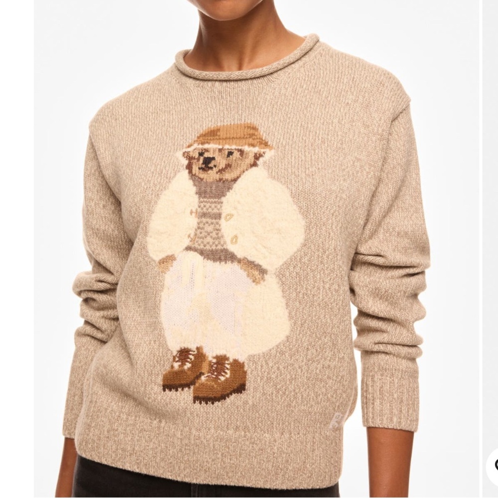 Polo Ralph Lauren Bear Cotton Sweater XXL